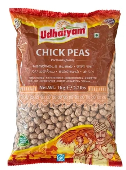 Udhaiyam White Chick Peas 1kg
