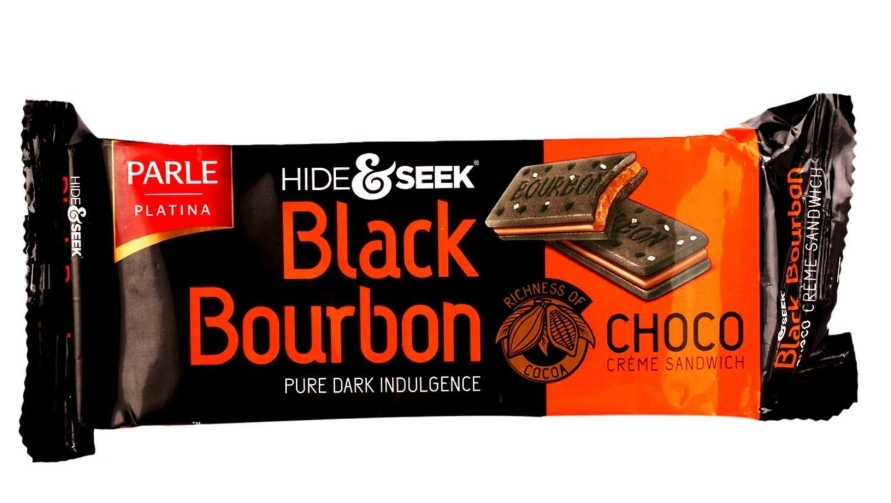 Parle Hide And Seek Black Bourbon (choclate)100g
