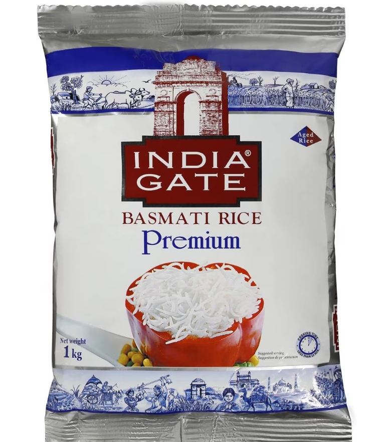 India Gate Basmati Rice 1kg