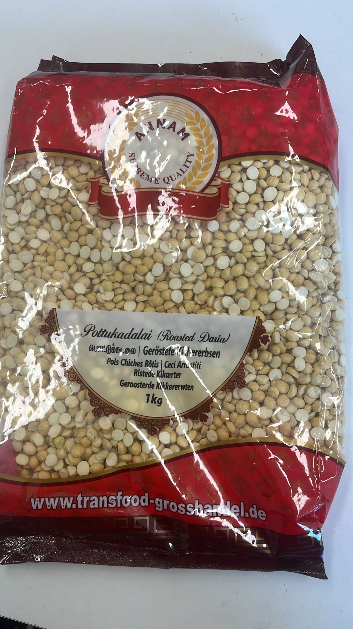 Annam Roasted Chana | Daria 1kg