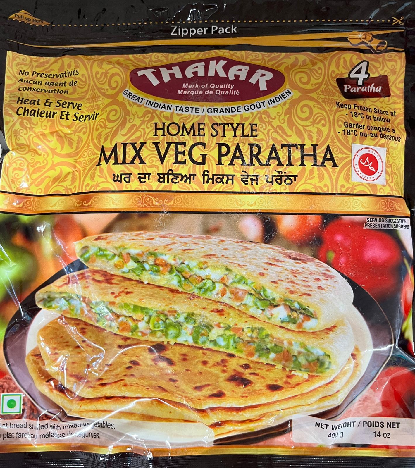 Kamal Mix Veg Parata 