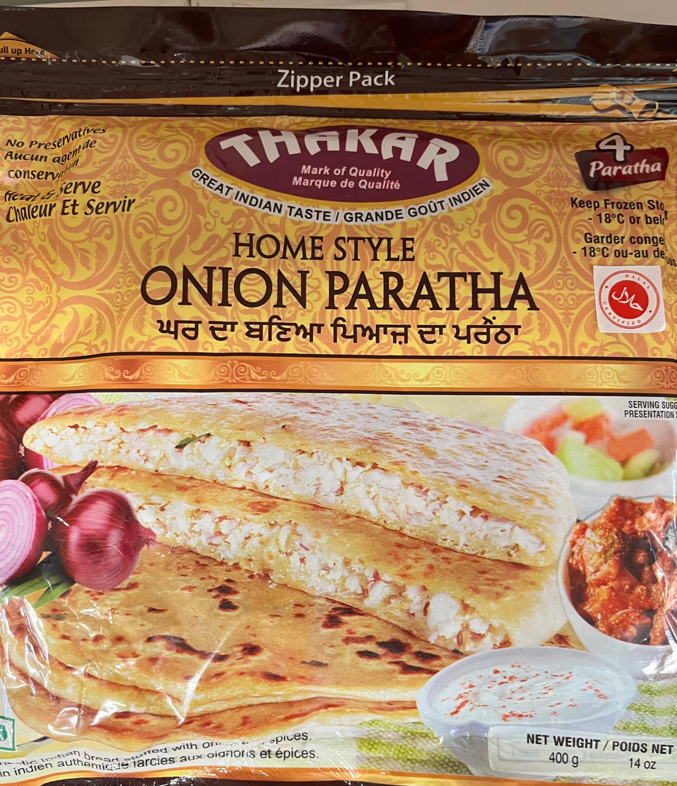 Thakar Onion Paratha