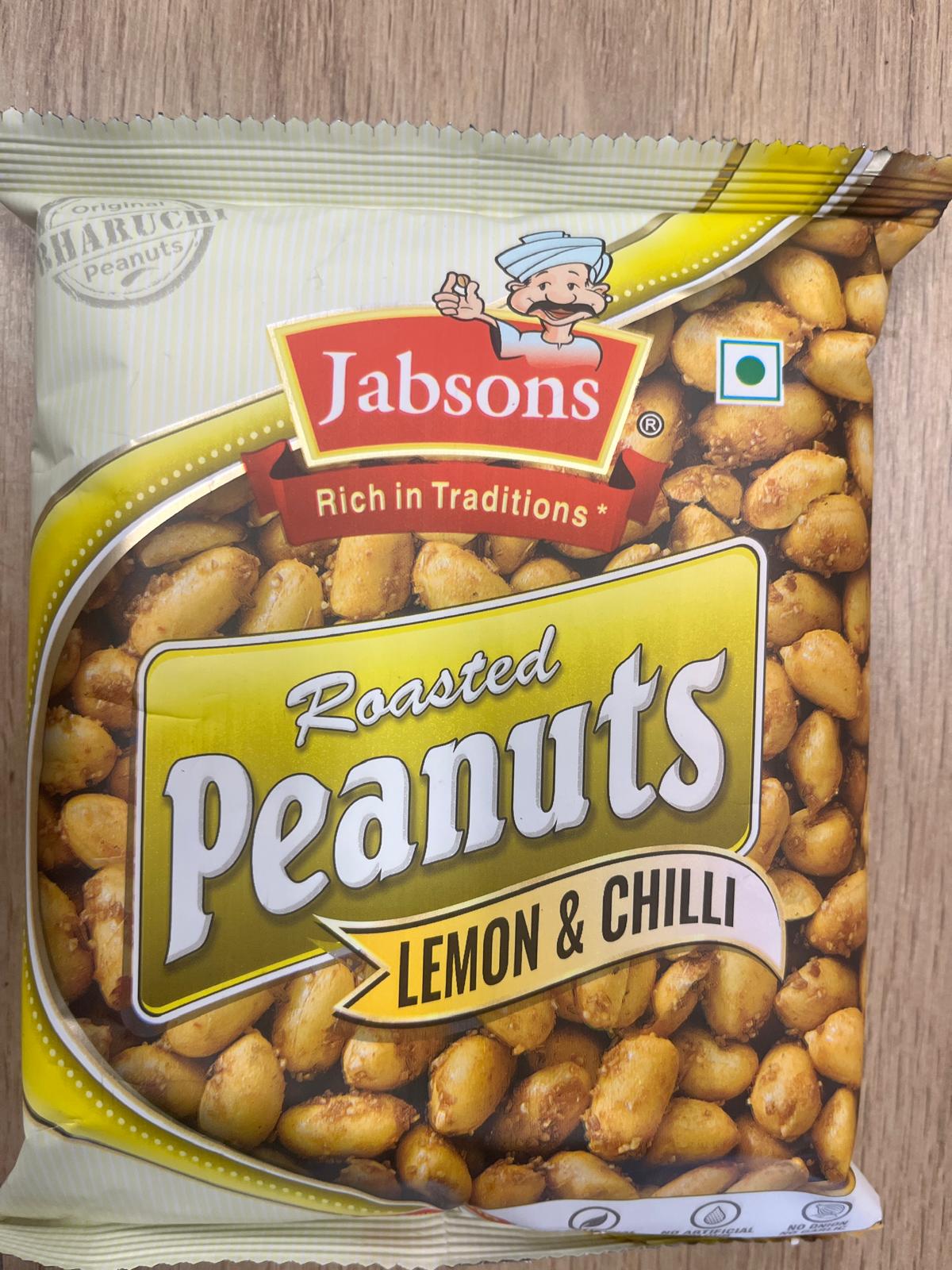 Jabsons Roasted Peanuts Lemon &chilli