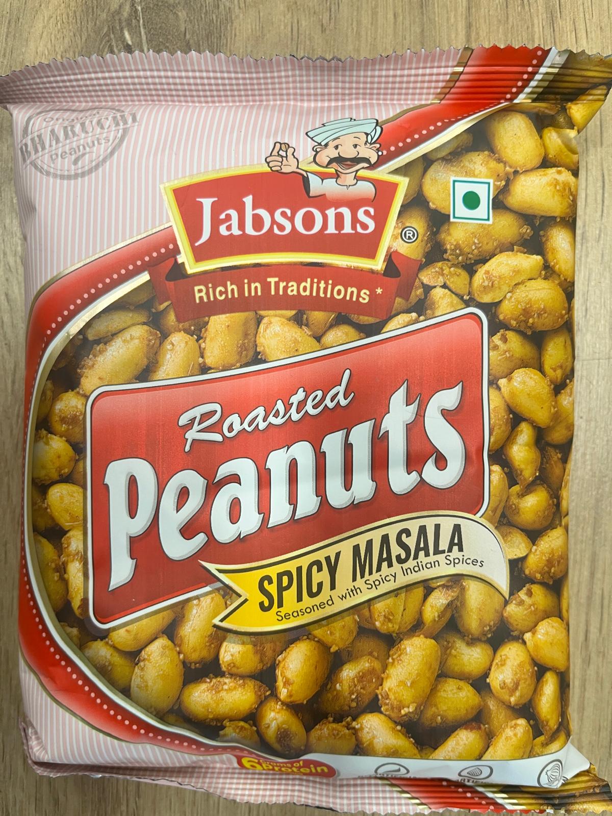 Jabsons Roasted Peanuts Spicy Masala