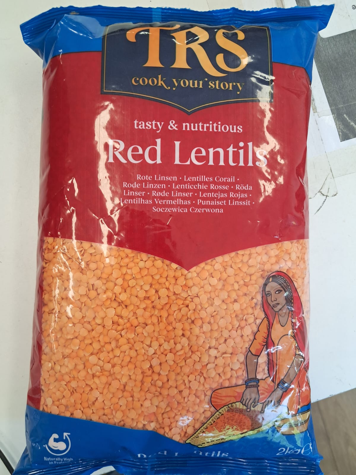 Trs Red Lentils 2kg