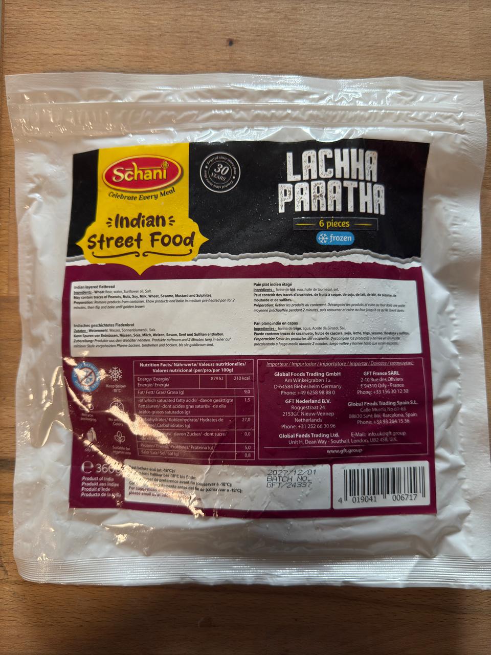 Schani Lachha Paratha 6pcs