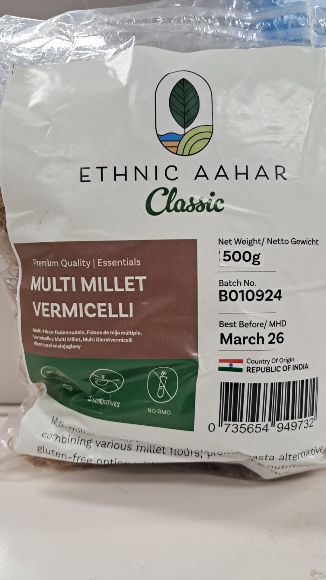 Ethnic Aahar Multi Millet 500