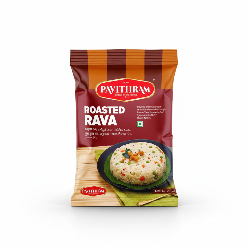 Pavithram Roasted Rava 1kg