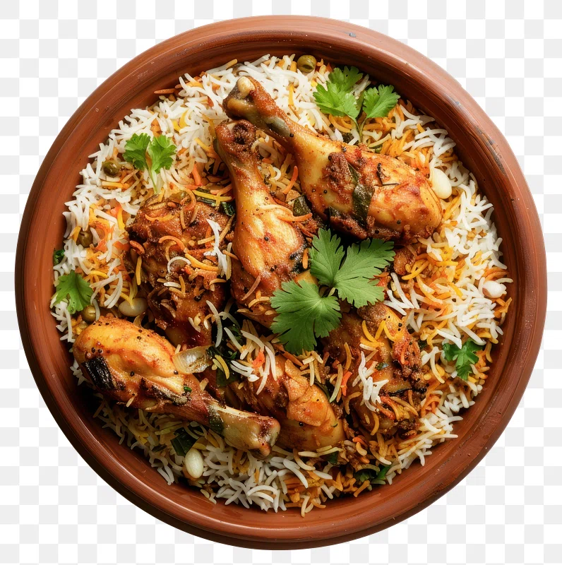 Hyderabad Chicken Dum Biryani